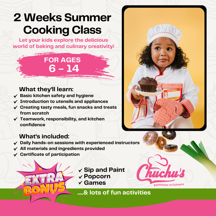 Junior Chefs Summer Cooking Class