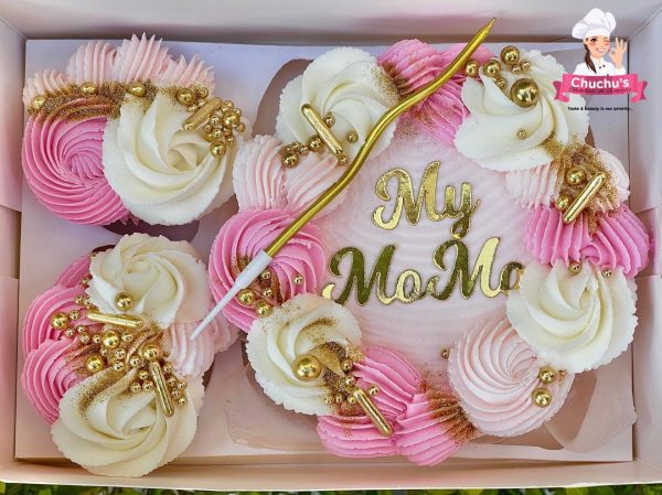 "My MoMo" Bento Cake & Cupcake Set