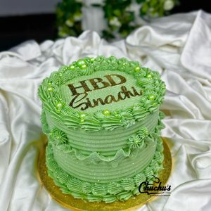 Double-layer-size-8-heart-shaped-cake